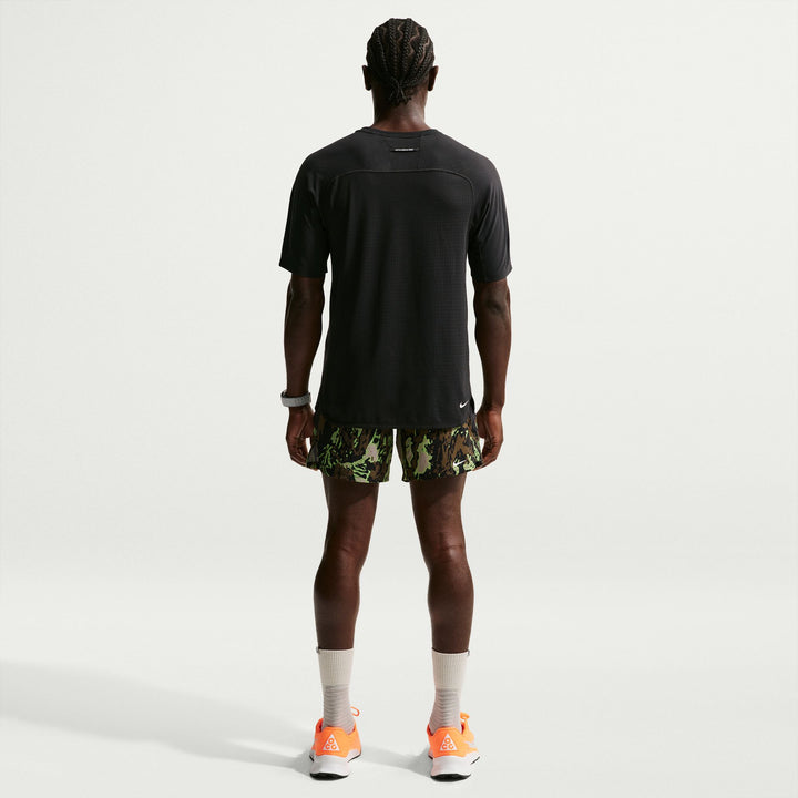 Nike Mens ACG "Solar Chase" ADV Trail Running Tee - Black/Black/Summit White - SU26