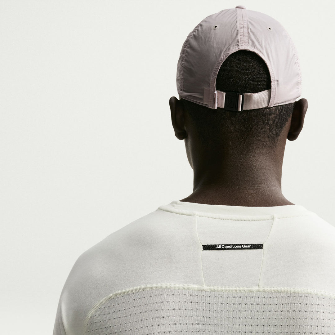 T-shirt de course sur sentier Nike ACG "Solar Chase" ADV pour hommes - Verre de mer/Verre de mer/Blanc sommet