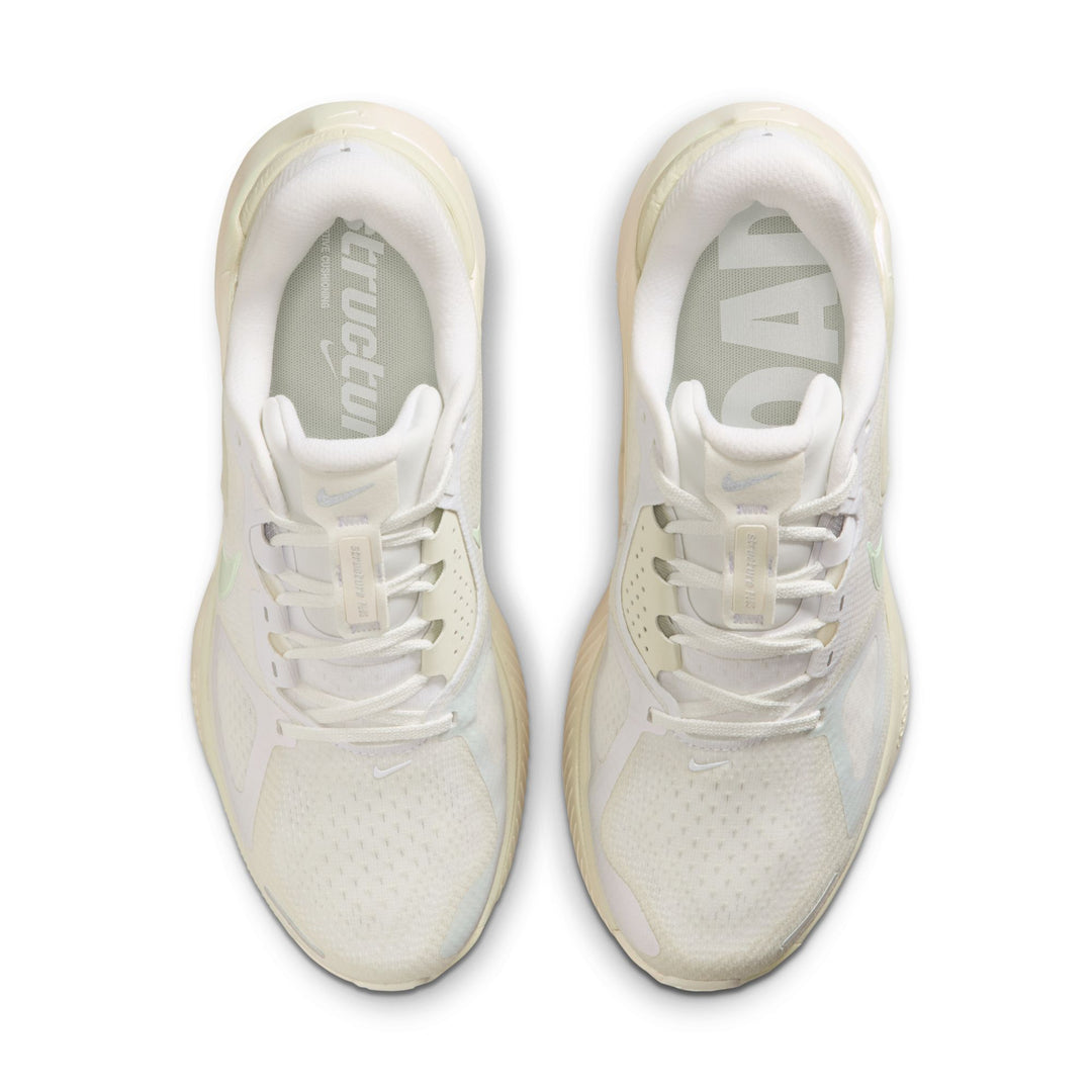 Nike Womens Structure Plus - White/White/Sail/Sea Glass - Stability - SP26