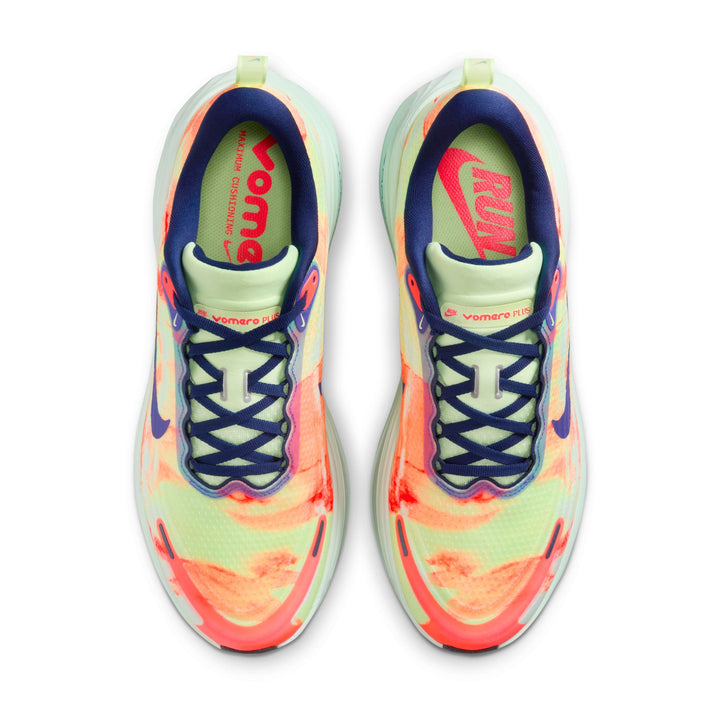Nike Mens Vomero Plus - Barely Volt/Indigo Burst/Hot Lava - Neutral - SP26