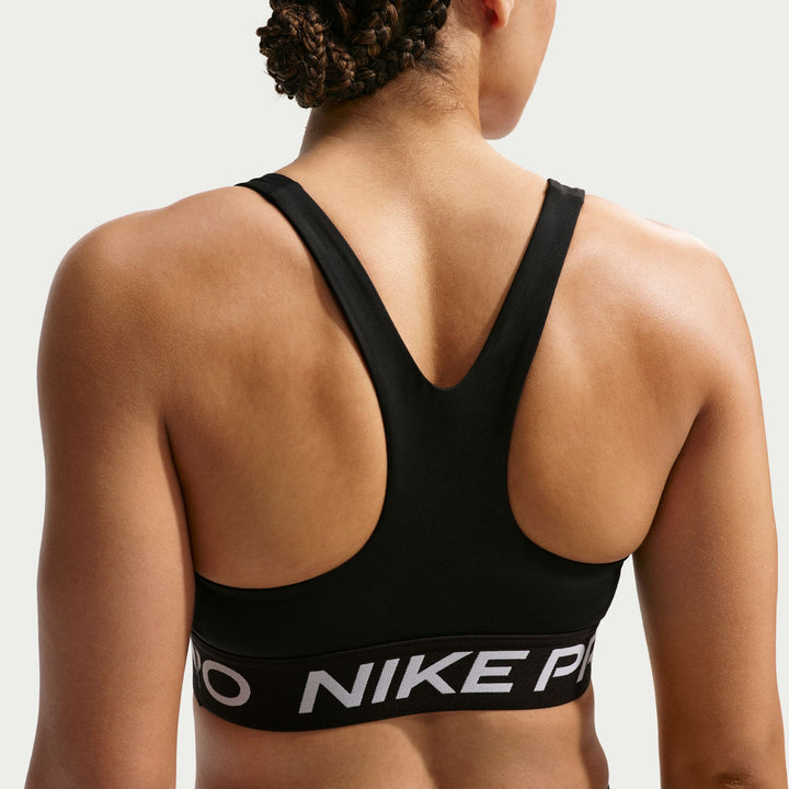Nike Womens Pro 365 Light-Support Non-Padded Sports Bra - Black/White - SP26