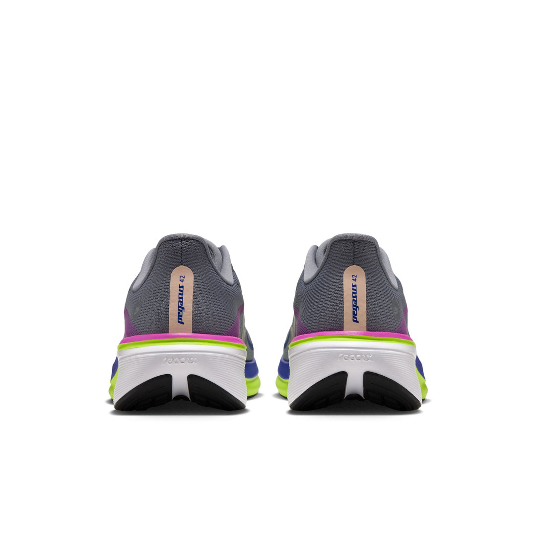 Nike Mens Pegasus 42 - Stealth/Purple Dynasty/Volt/Crimson Tint - Neutral - HO26