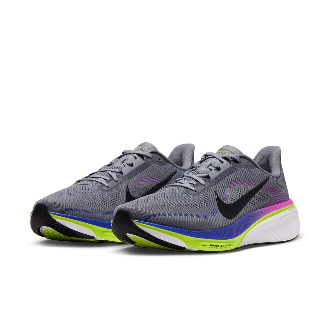 Nike Mens Pegasus 42 - Stealth/Purple Dynasty/Volt/Crimson Tint - Neutral - HO26