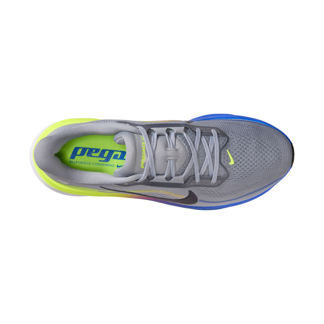 Nike Mens Pegasus 42 - Stealth/Purple Dynasty/Volt/Crimson Tint - Neutral - HO26