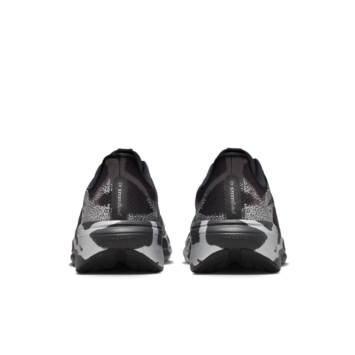 Nike Mens Pegasus 42 - Black/Black Medium/Ash Metallic Silver - Neutral - SU26