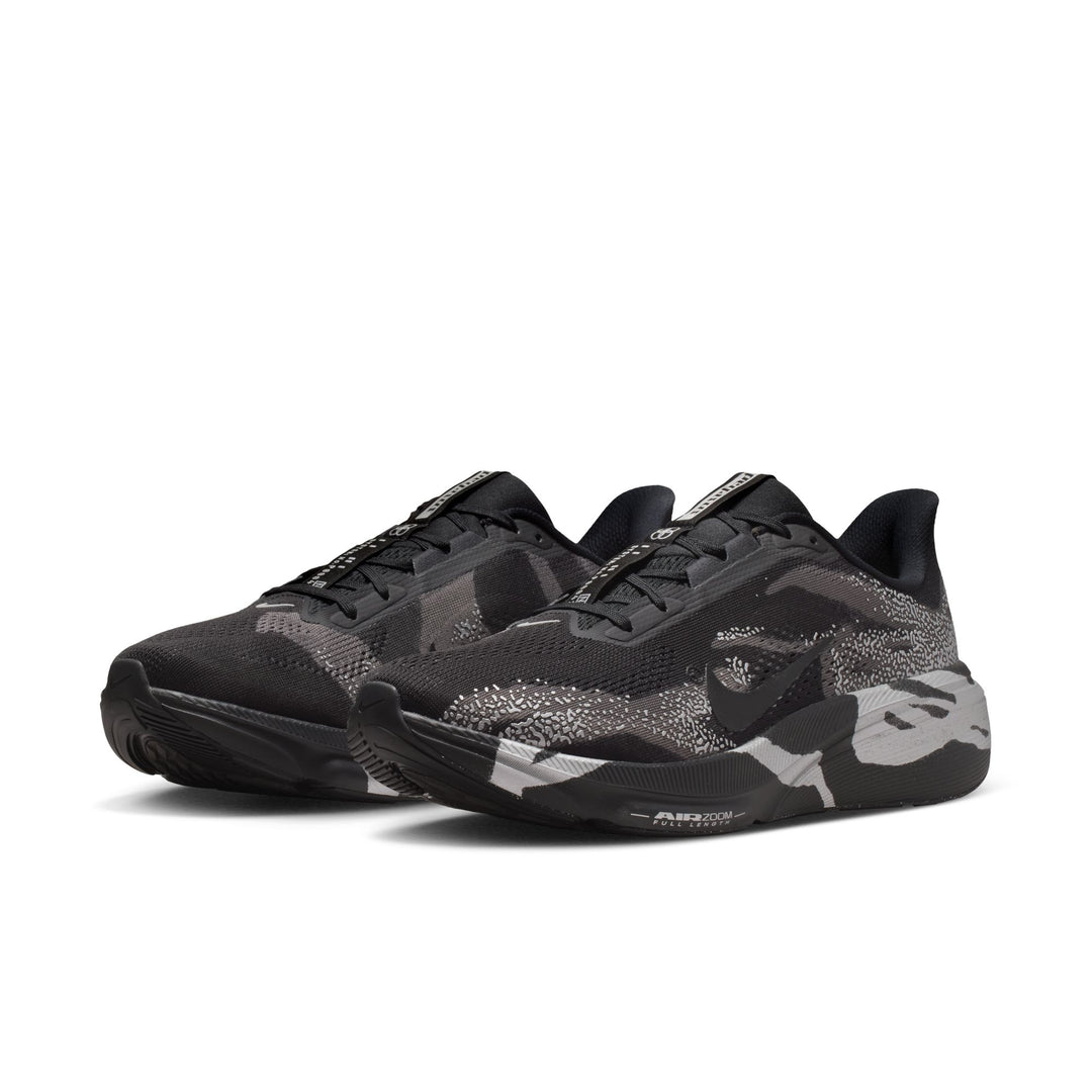 Nike Mens Pegasus 42 - Black/Black Medium/Ash Metallic Silver - Neutral - SU26