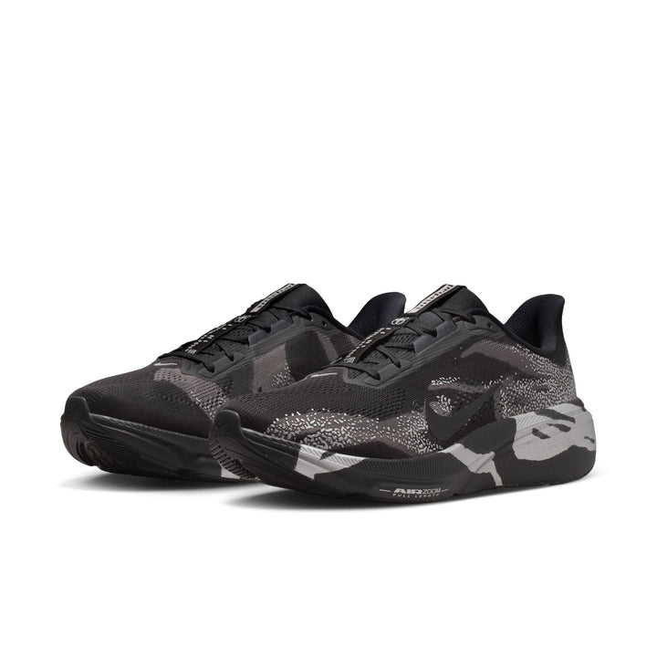 Nike Mens Pegasus 42 - Black/Black Medium/Ash Metallic Silver - Neutral - SU26