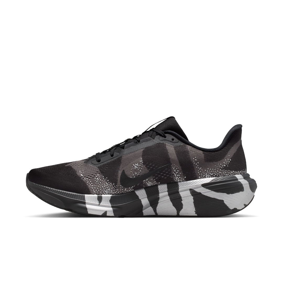 Nike Mens Pegasus 42 - Black/Black Medium/Ash Metallic Silver - Neutral - SU26