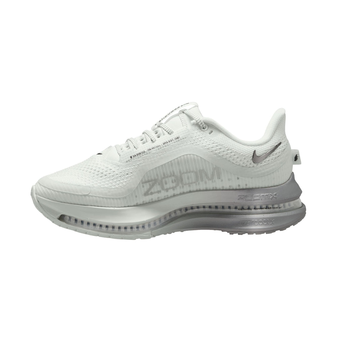 Nike Womens Pegasus Premium - Summit White/Metallic Silver/Grey Fog - Neutral - FA26