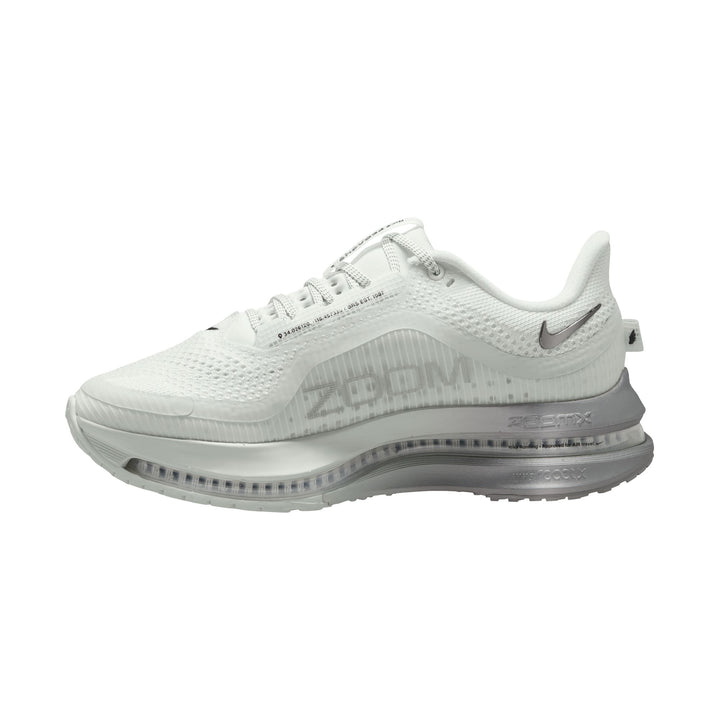 Nike Womens Pegasus Premium - Summit White/Metallic Silver/Grey Fog - Neutral - FA26