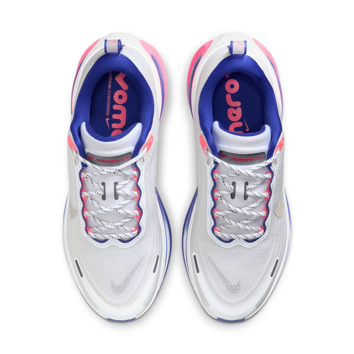 Nike Womens Vomero Plus SE - White/Metallic Silver/Concord/Hyper Pink - Neutral - SU26