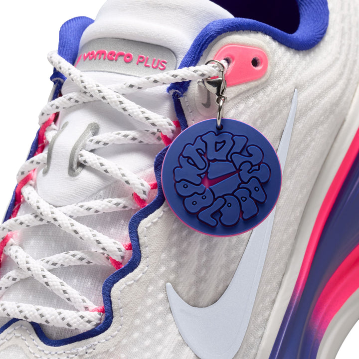 Nike Womens Vomero Plus SE - White/Metallic Silver/Concord/Hyper Pink - Neutral - SU26