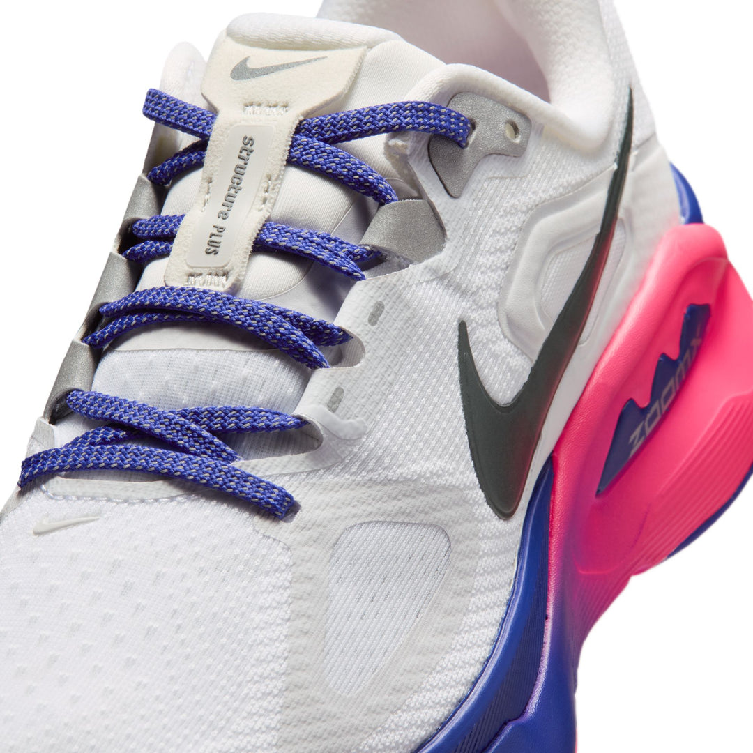 Nike Womens Structure Plus SE - White/Anthracite/Concord/Hyper Pink - Stability - SU26