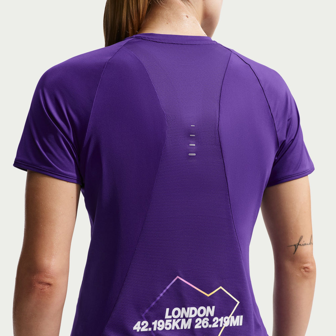 Nike Womens Swift Dri-FIT Running Tee - Court Purple - SP26