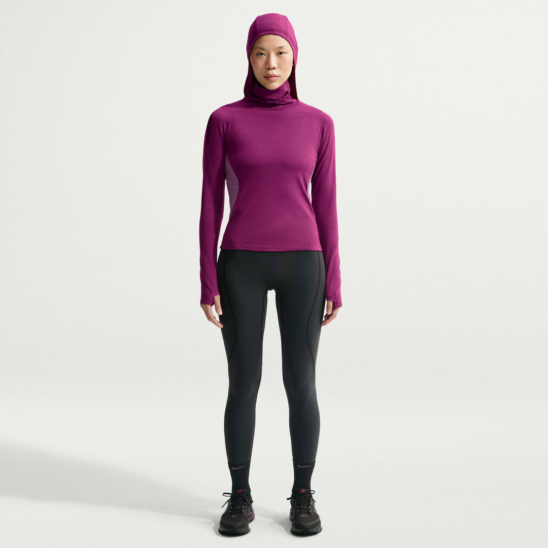 Nike Womens NikeLab High-Waisted Running Flash Leggings - Rainbow/Black - HO26