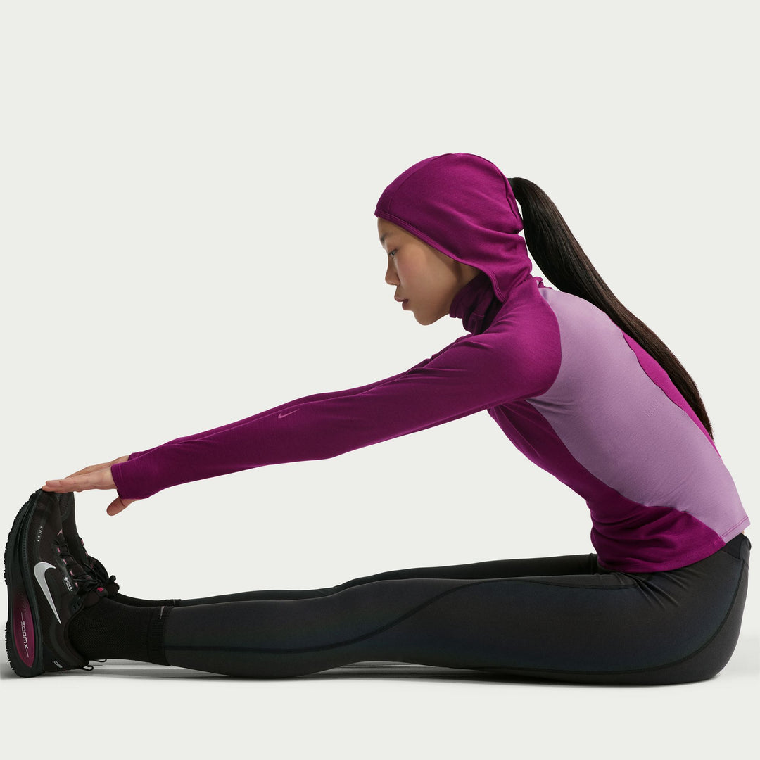 Nike Womens NikeLab High-Waisted Running Flash Leggings - Rainbow/Black - HO26