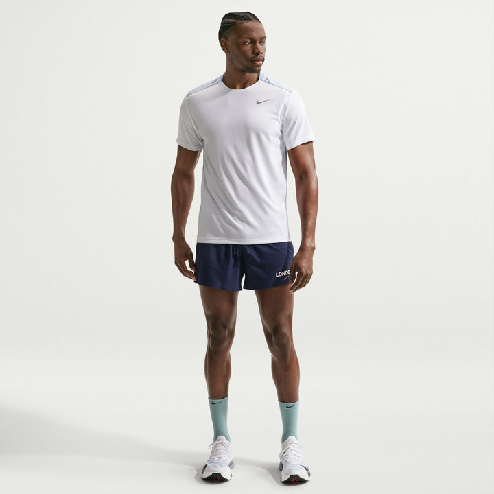 Nike Mens Dri-FIT 5" Brief-Lined Stride Short - Midnight Navy London - SP26