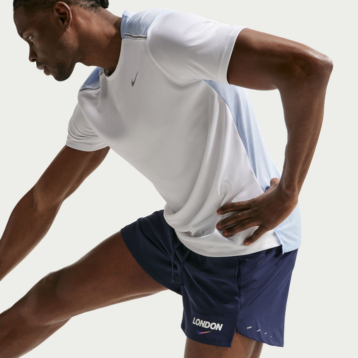 Nike Mens Dri-FIT 5" Brief-Lined Stride Short - Midnight Navy London - SP26