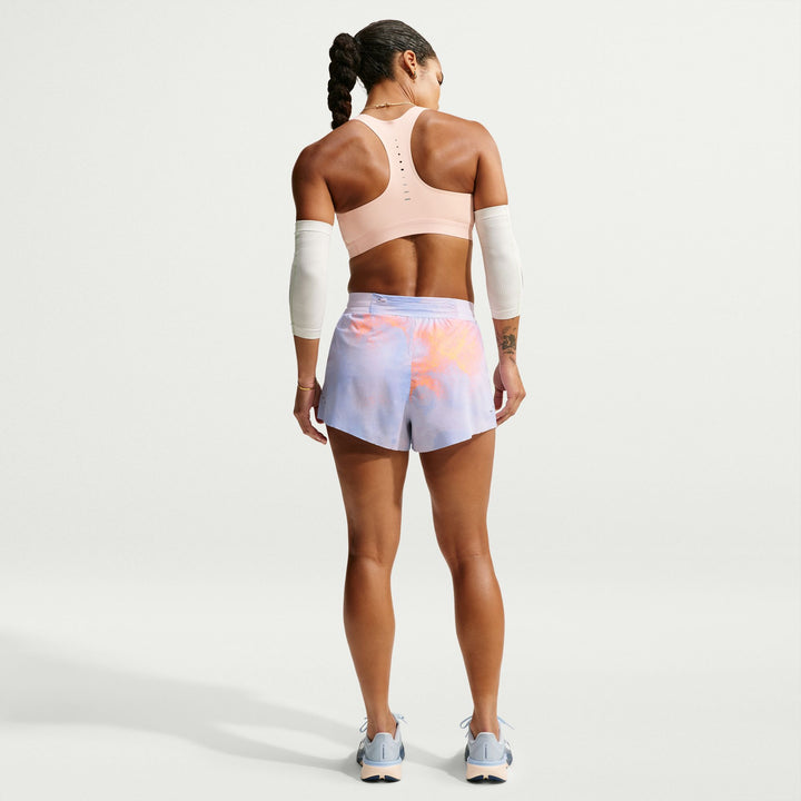 Nike AeroSwift Women's Dri-FIT Mid-Rise 2.5" Brief Lined Running Shorts - Royal Pulse/Bleached Lilac - SU26
