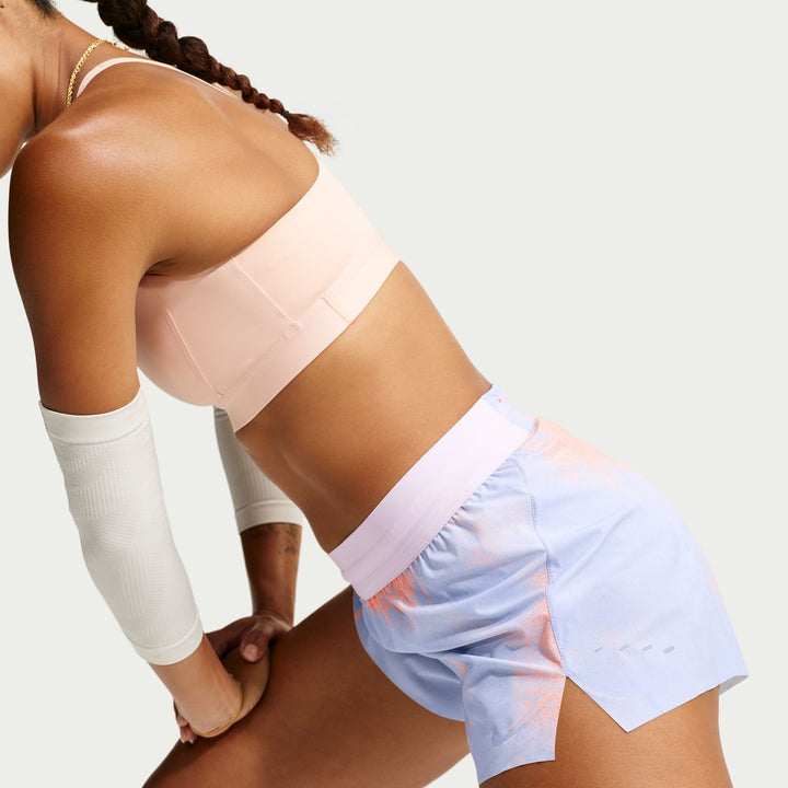 Nike AeroSwift Women's Dri-FIT Mid-Rise 2.5" Brief Lined Running Shorts - Royal Pulse/Bleached Lilac - SU26