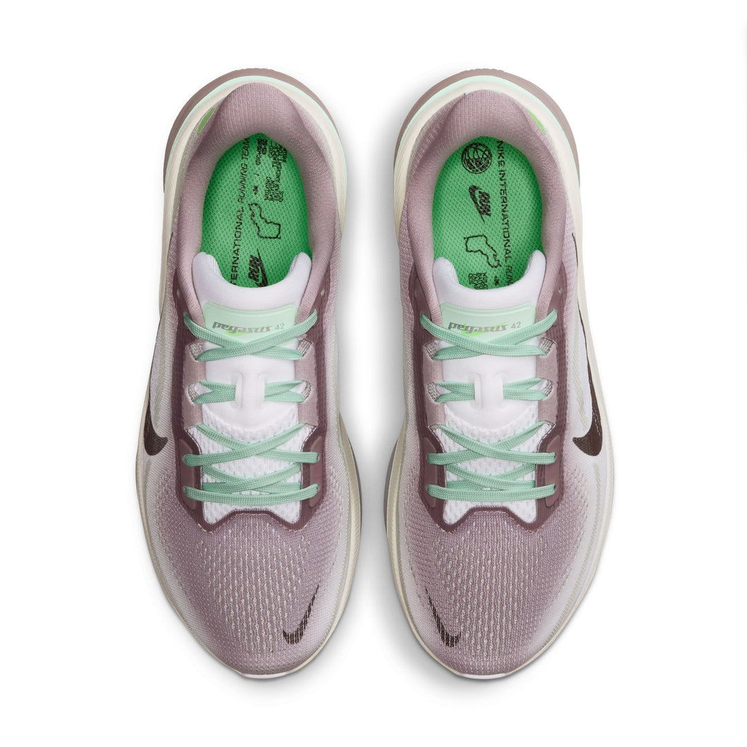 Nike Womens Pegasus 42 - Light Violet Ore/Baroque Brown/Sea Glass - Neutral - FA26