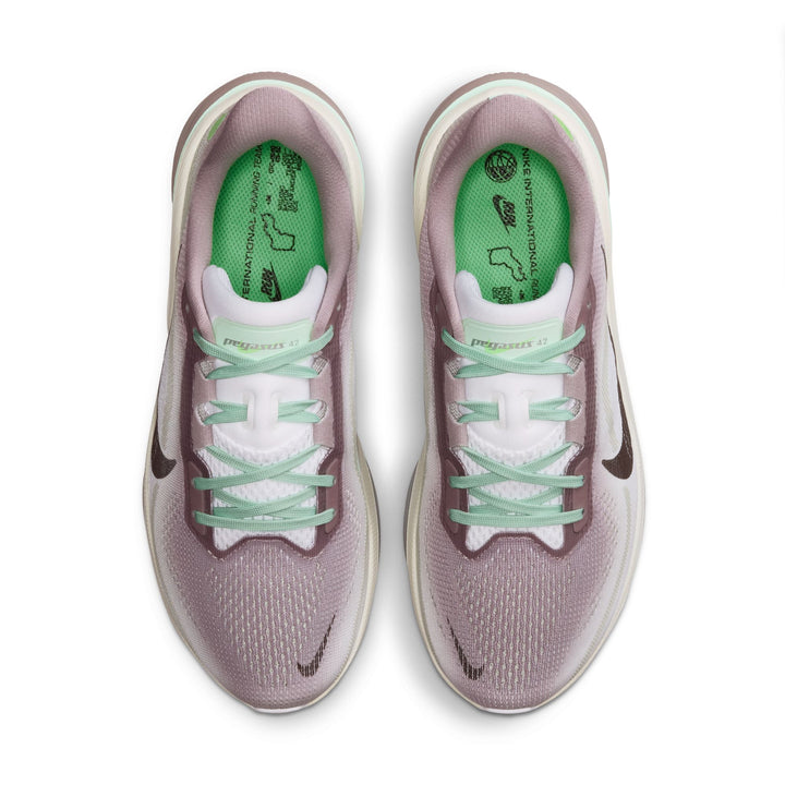 Nike Womens Pegasus 42 - Light Violet Ore/Baroque Brown/Sea Glass - Neutral - FA26