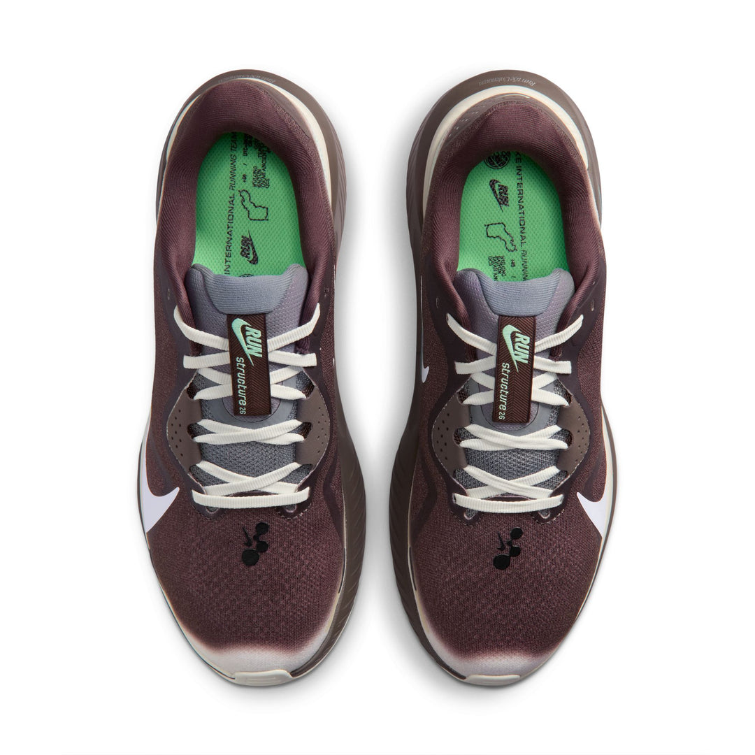 Nike Mens Structure 26 - Baroque Brown/White/Ironstone/Sea Glass - Stability - FA26
