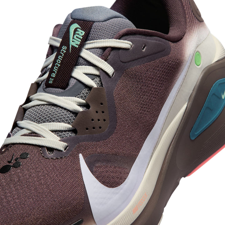 Nike Mens Structure 26 - Baroque Brown/White/Ironstone/Sea Glass - Stability - FA26