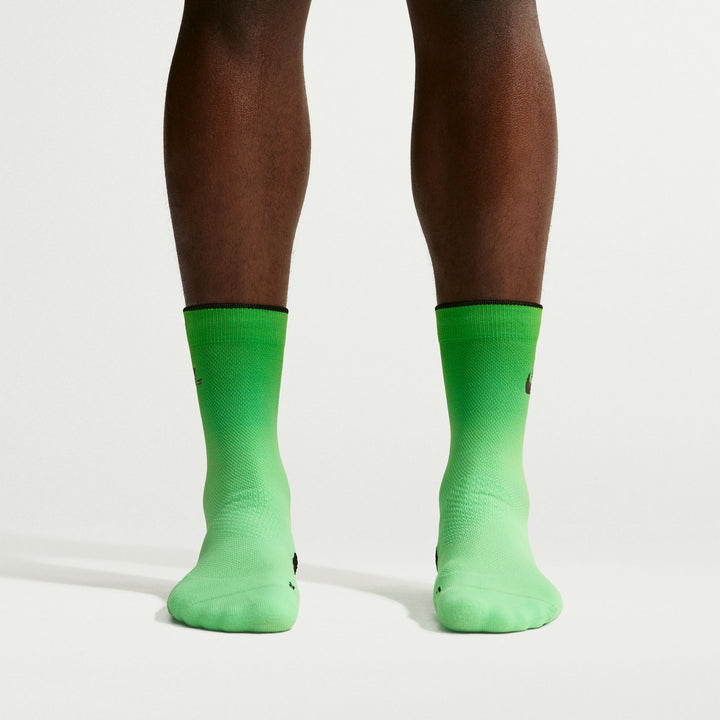 Nike Running Midweight Crew Socks - Illusion Green/Black/Reflective