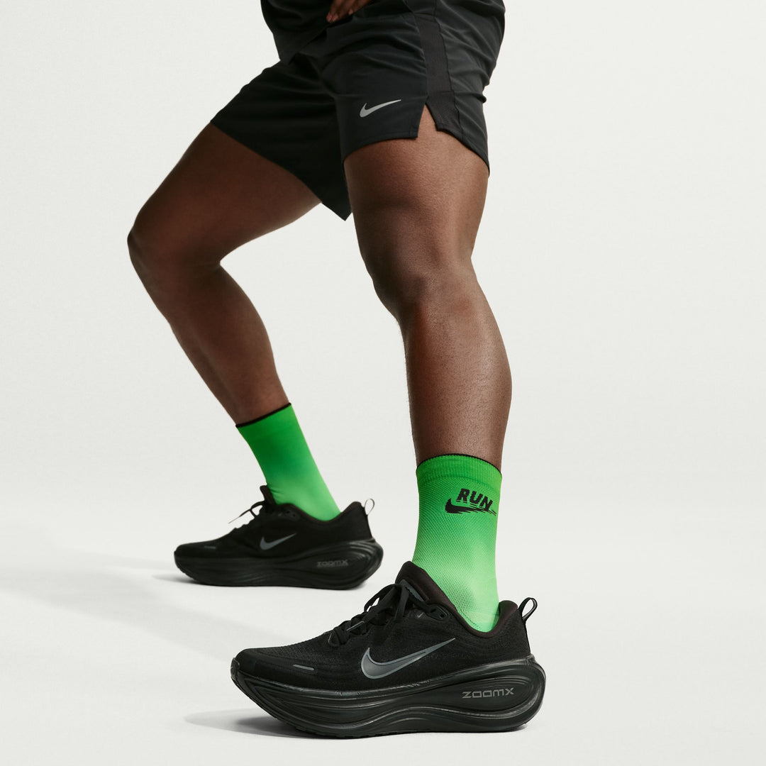 Nike Running Midweight Crew Socks - Illusion Green/Black/Reflective