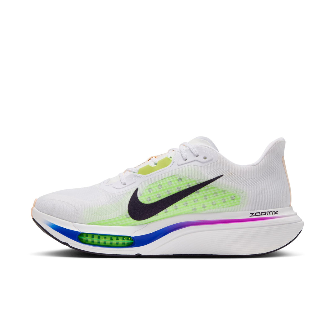 Nike Womens Pegasus Plus 2 - White/Purple Dynasty/Volt/Fuchsia Dream - Neutral - HO26