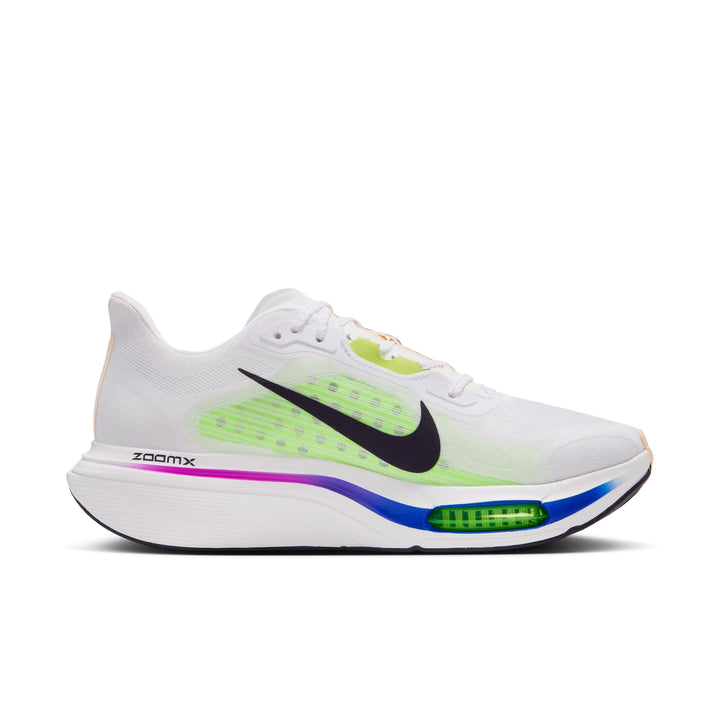 Nike Womens Pegasus Plus 2 - White/Purple Dynasty/Volt/Fuchsia Dream - Neutral - HO26