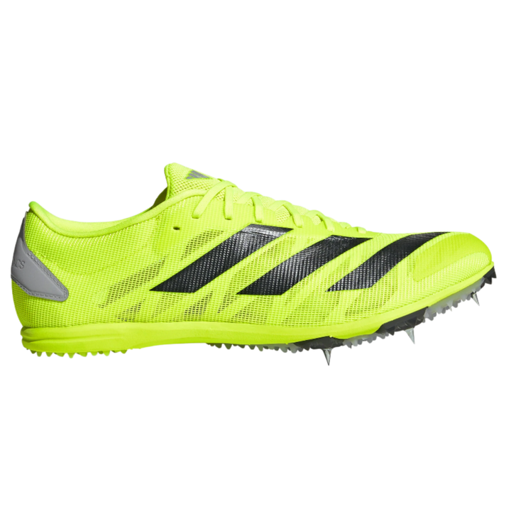 Adidas Adizero XCS Cross Country Spikes - Lucid Lemon/Core Black/Halo Silver - AW25