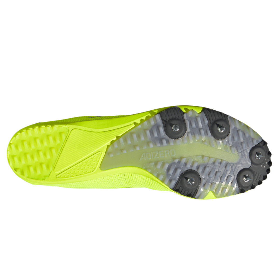 Adidas Adizero XCS Cross Country Spikes - Lucid Lemon/Core Black/Halo Silver - AW25
