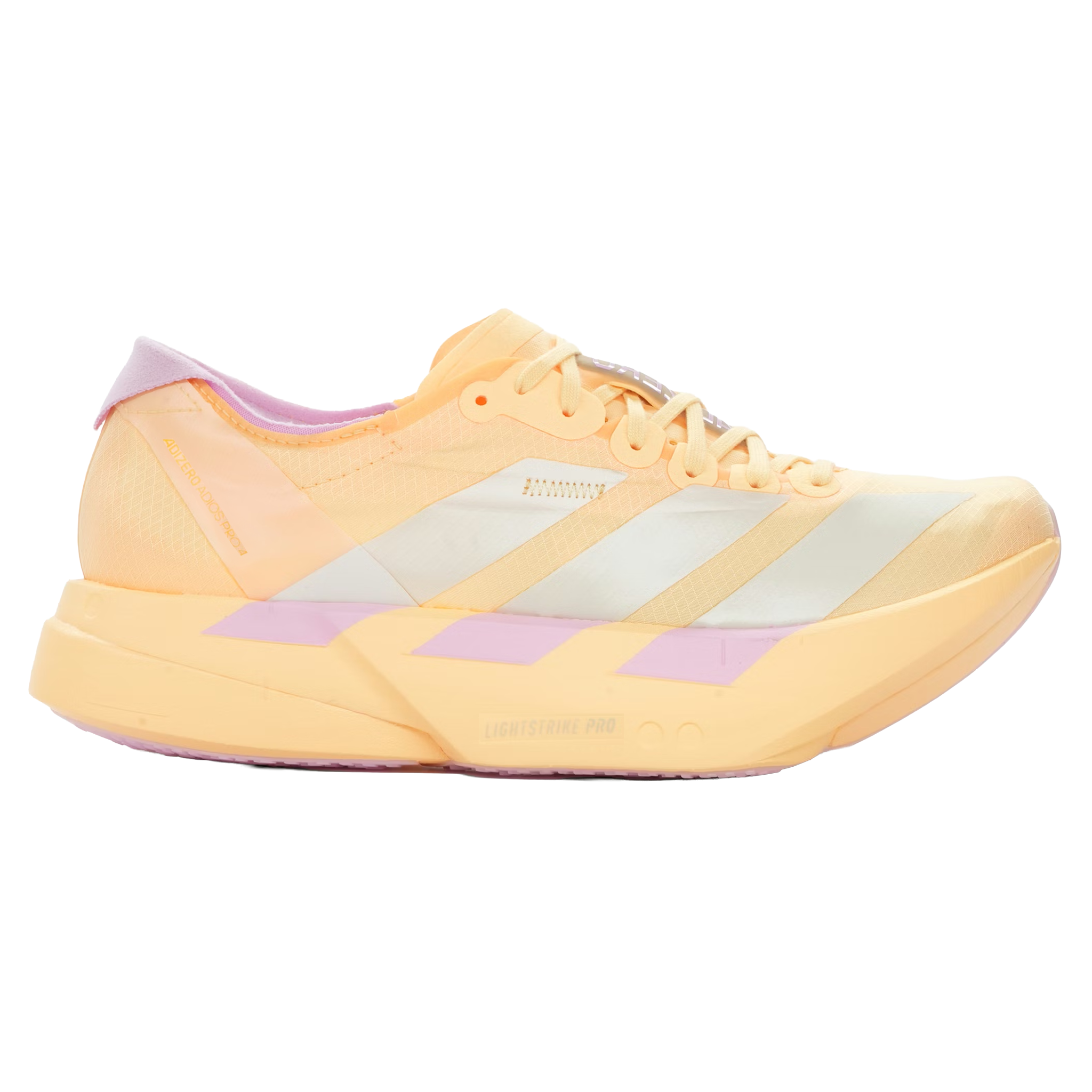 Adidas Womens Adizero Adios Pro 4 - Ice Tangerine/Ice Gold Metallic/Bliss Lilac - Neutral - SS26