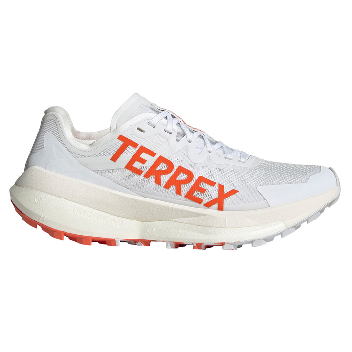 Adidas Womens Terrex Agravic Speed - Footwear White/Impact Orange/Dash Grey - Trail - SS25