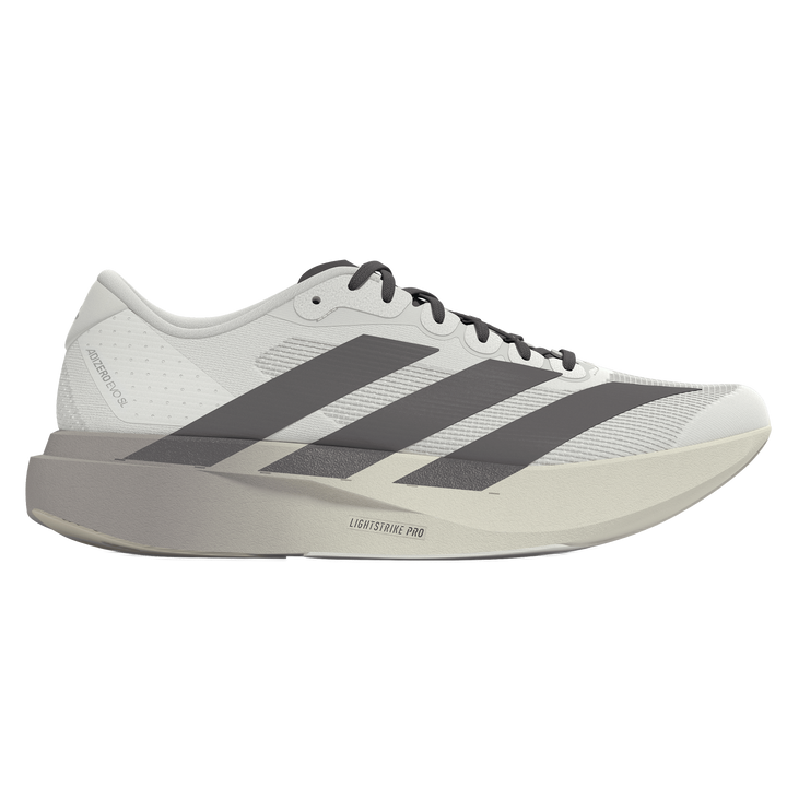 Adidas Mens Adizero Evo SL - Off White/Aurora Coffee Metallic/Matte Silver - Neutral - AW26