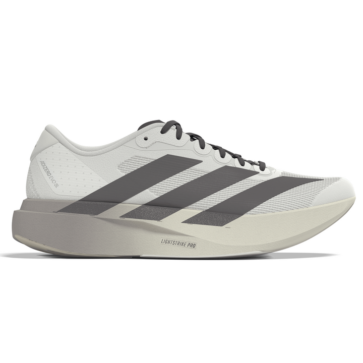 Adidas Mens Adizero Evo SL - Off White/Aurora Coffee Metallic/Matte Silver - Neutral - AW26