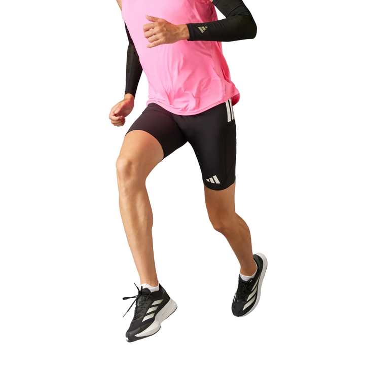 Adidas Adizero Running Short Pocket Leggings - Black