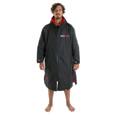 Dryrobe Advance Long Sleeve - Black/Red