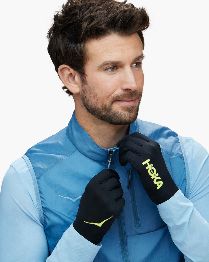 Hoka Unisex Airolite Run Gloves - Black