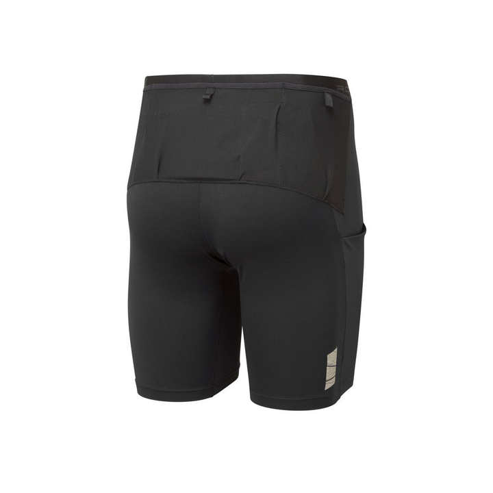 RonHill Mens Tech All Terrain 8" Stretch Short - All Black