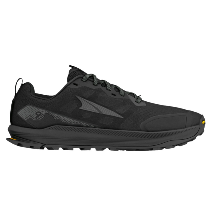 Altra Mens Lone Peak 9+ Wide - 2E Width - Black - Trail - SS25
