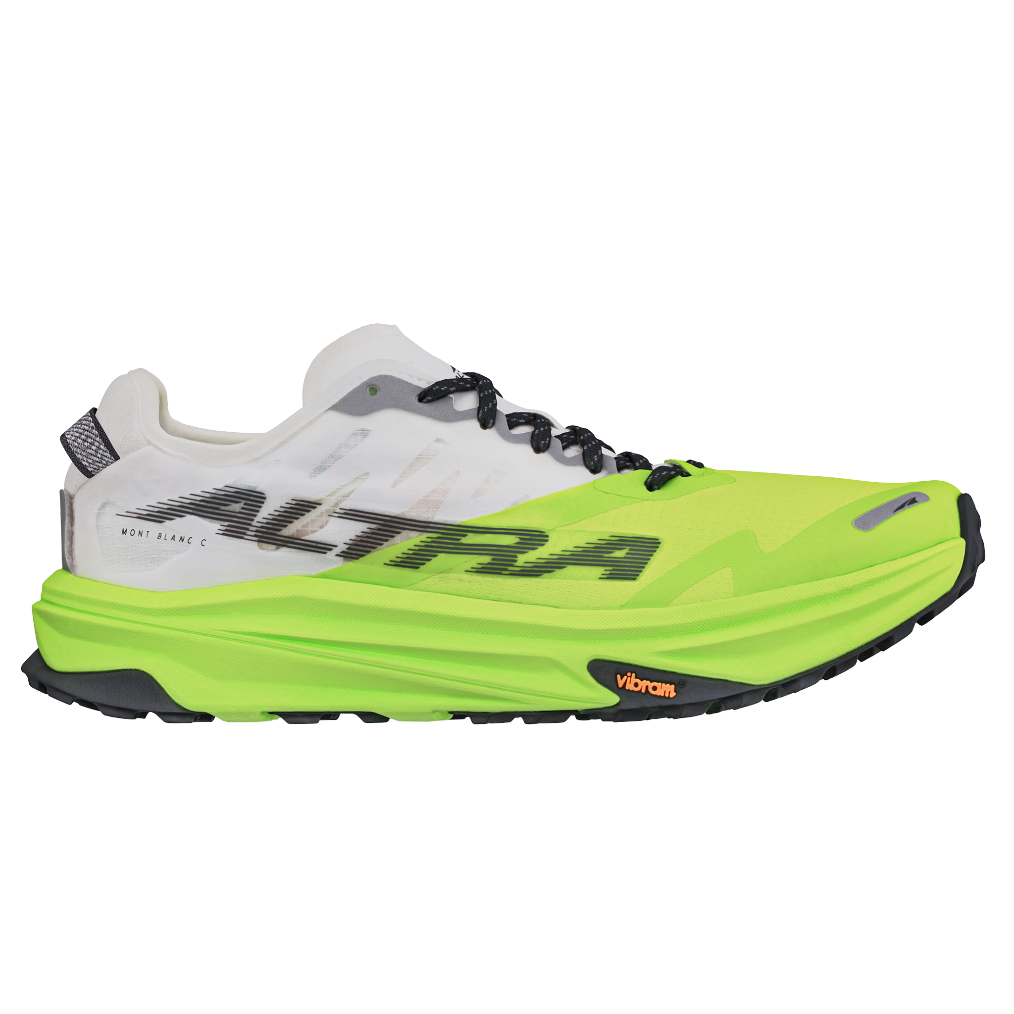 Altra Hommes Mont Blanc Carbon - Blanc/Lime - Trail - SS25