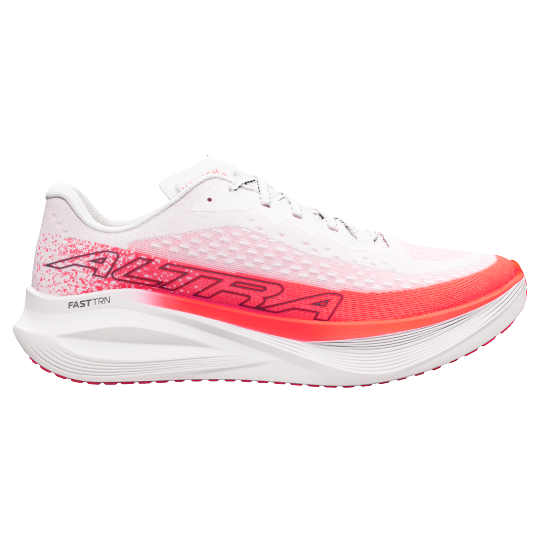 Altra Womens Vanish Tempo 2 - White/Fiery Coral - AW26