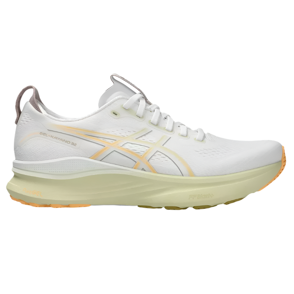Asics Mens Gel Kayano 32 - White/Orange Glow | Run North West