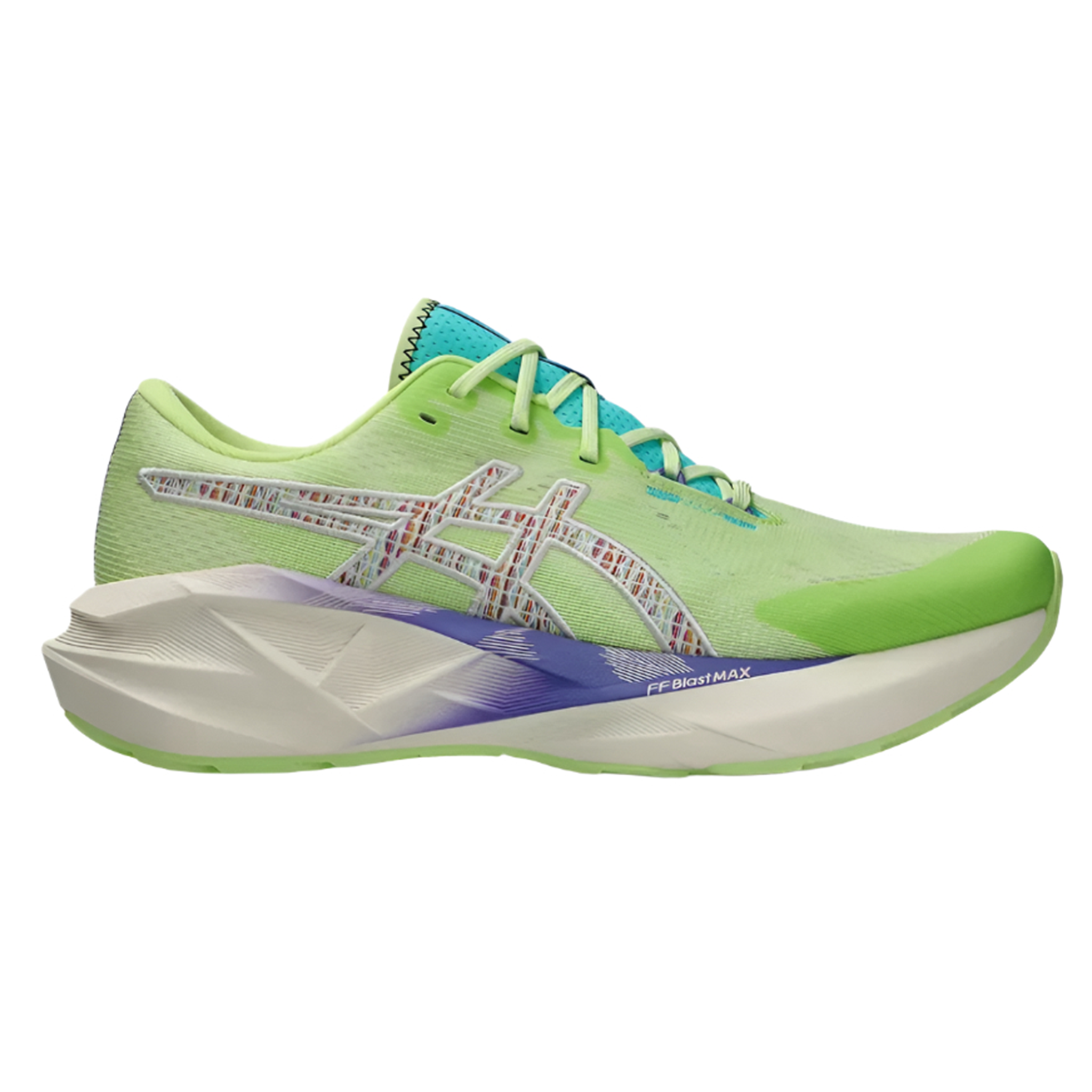 Asics Mens Novablast 5 TR - Nature Bathing/Lime Green - Neutral - SS25