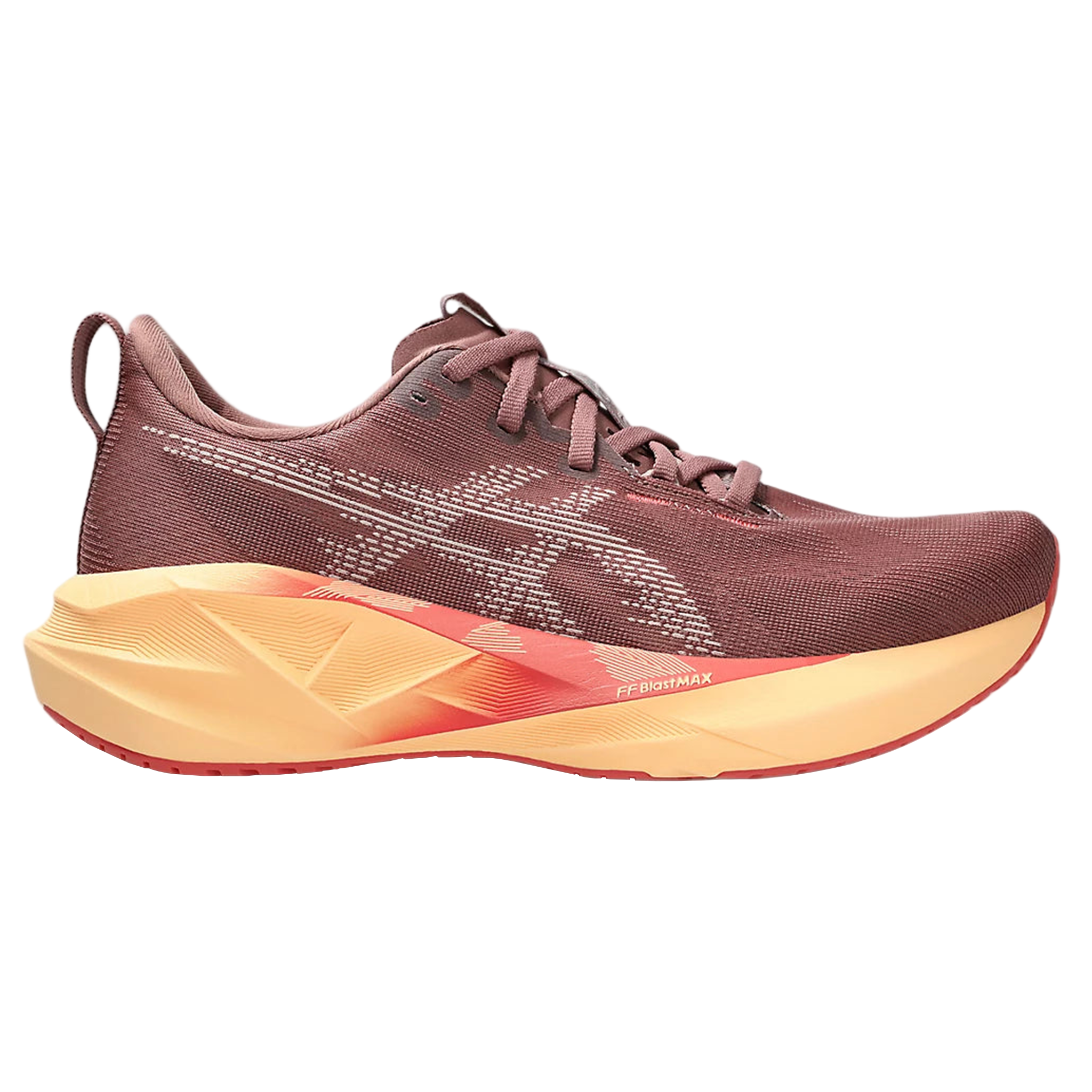Asics Womens Novablast 5 - Rubble Red/Fawn - Neutral - AW25