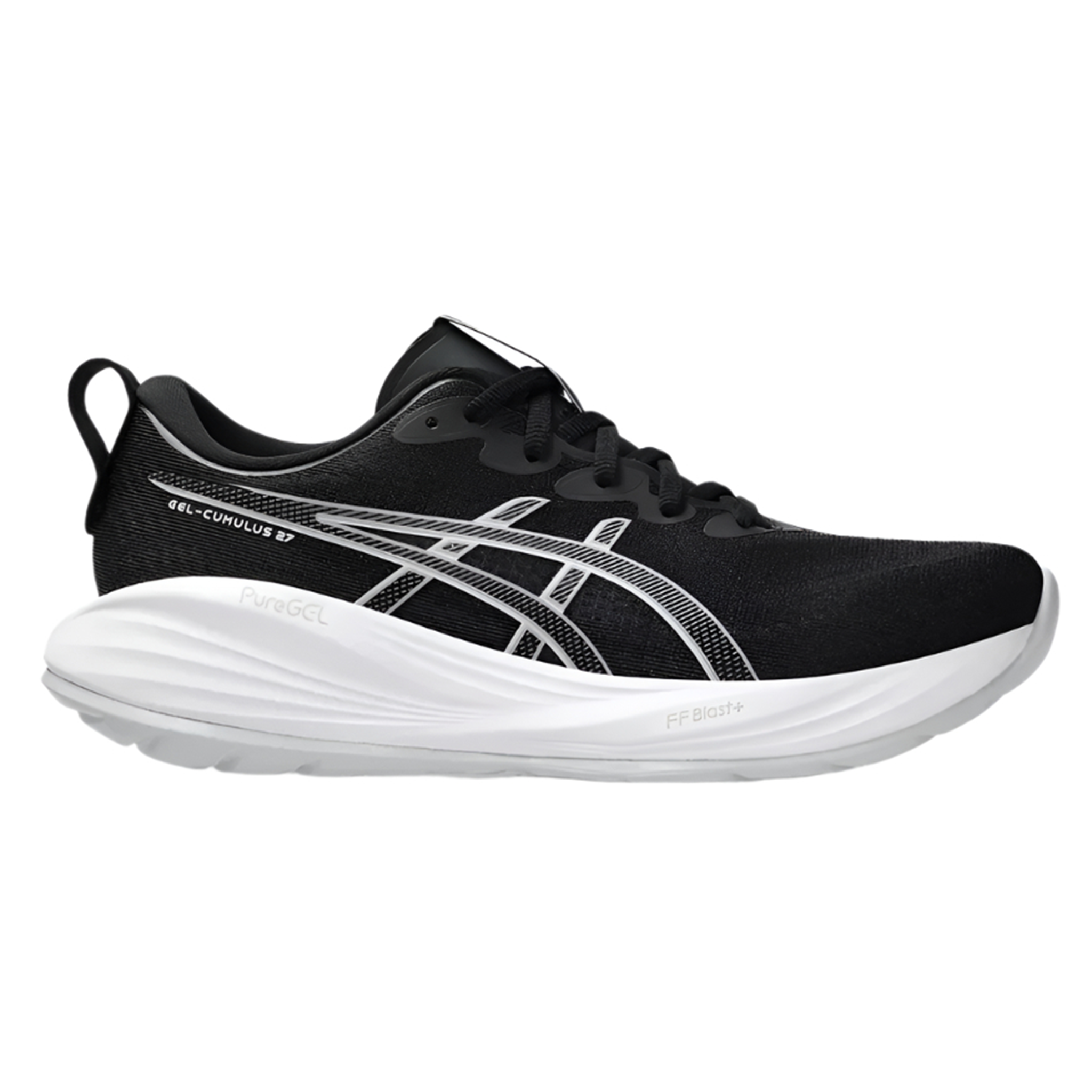 Asics Womens Gel Cumulus 27 - Black/Concrete - Neutral - SS25
