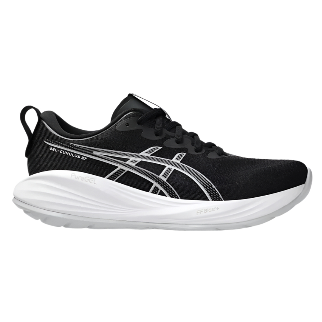 Asics Womens Gel Cumulus 27 - Black/Concrete - Neutral - SS25